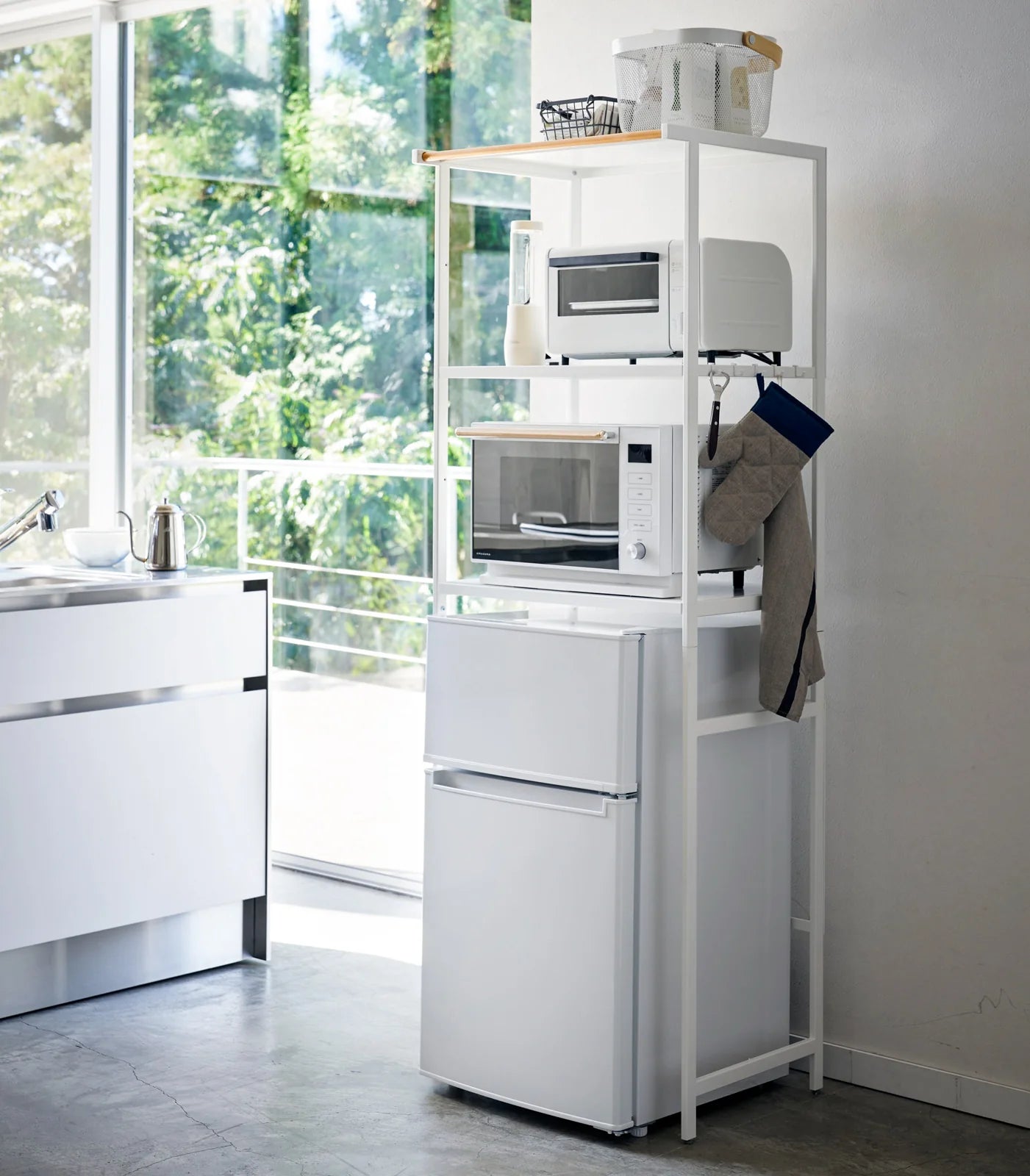 Storage Rack - 67-Inch (Fridge) (67" H) - Steel